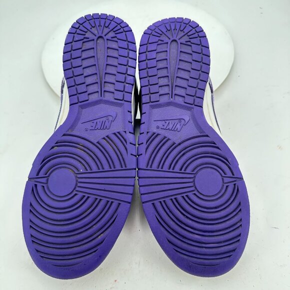 Nike Dunk Low Men Size 8.5 DD1391-104 Championship Court Purple White Shoes - Picture 8 of 11